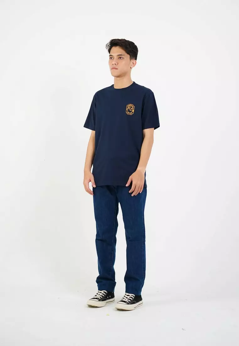 3Second Men's T-Shirt Short Sleeve Regular Fit Cotton Jorie OL-C960125