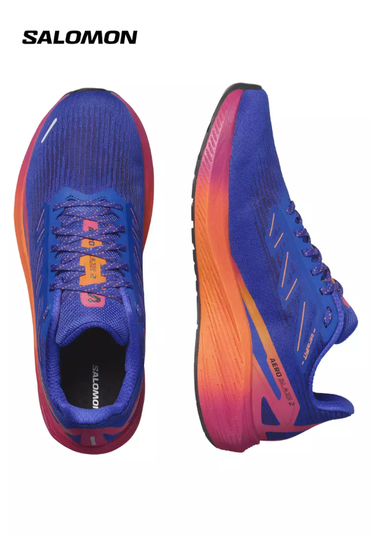 AERO BLAZE 2 ISD Men Road Running Shoes in Dragon Fire