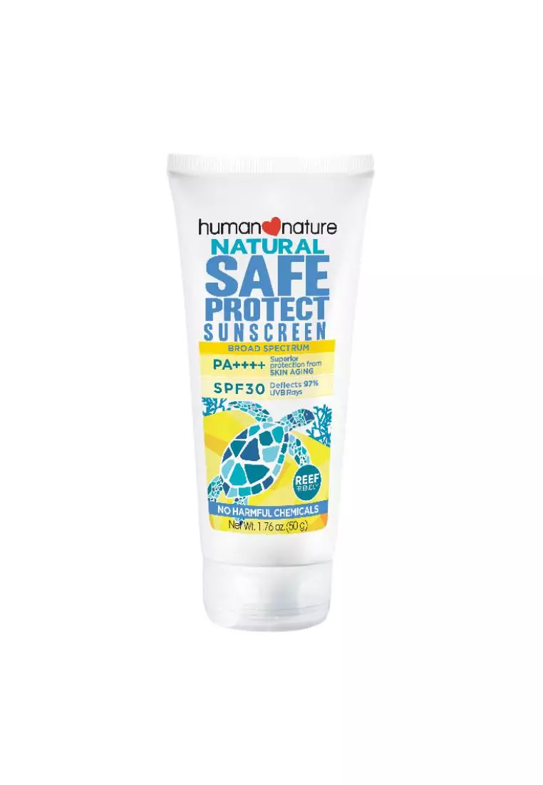 Buy Human Nature SafeProtect SPF30 Sunscreen 50g 2024 Online | ZALORA ...