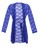 LAVABRA Intimates blue Sweet Lingerie -  Chloe French Full Lace Elegant Kimono LA387US19SNGID_1