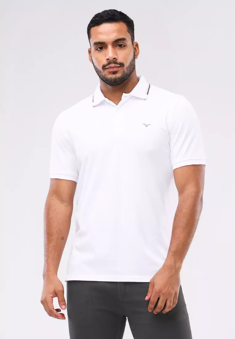 Cvc Collared Shirt Pique