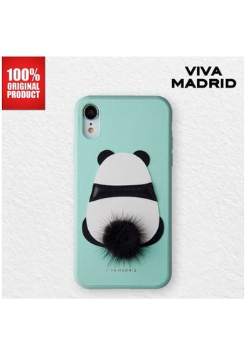 Viva Madrid green Viva Madrid - Vello Case iPhone XS Max Oso Panda - Lime AB528ES18104AFGS_1