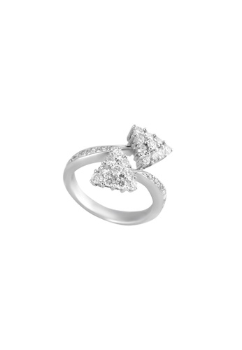 TOMEI TOMEI Ring, Diamond White Gold 750 (DO0125255) A3183AC307A287GS_1