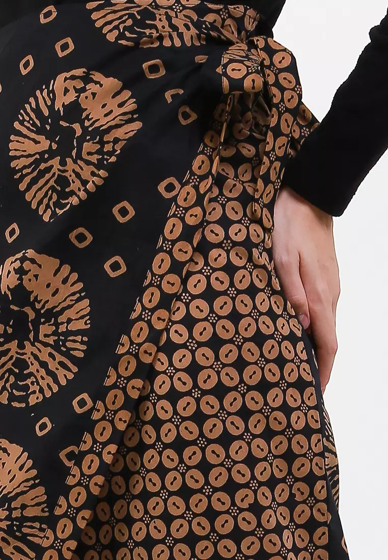 Skirt Long Sara Ikat Cut&Sew