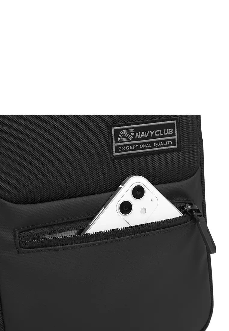 Navy Club Tas Selempang Travel Cross Body Bag GIF - Tas Pria Tas Wanita Sling Bag