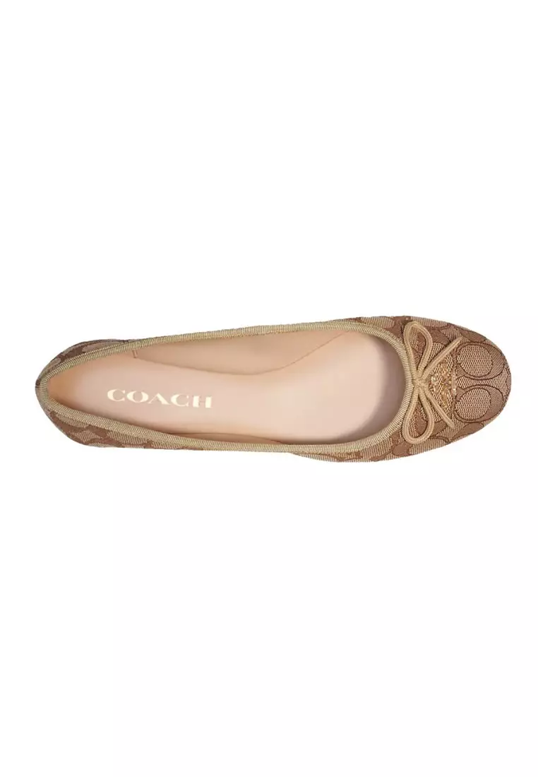 Coach flat shoes on sale price