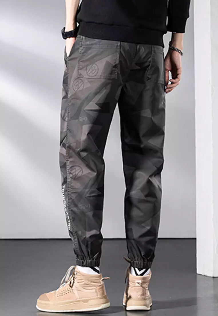 Camo Skinny Jogger Pants