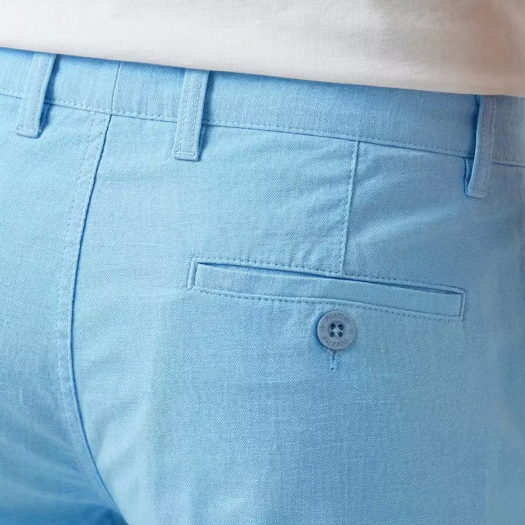 Platini Celana Pria Chino Panjang Light Blue 588049