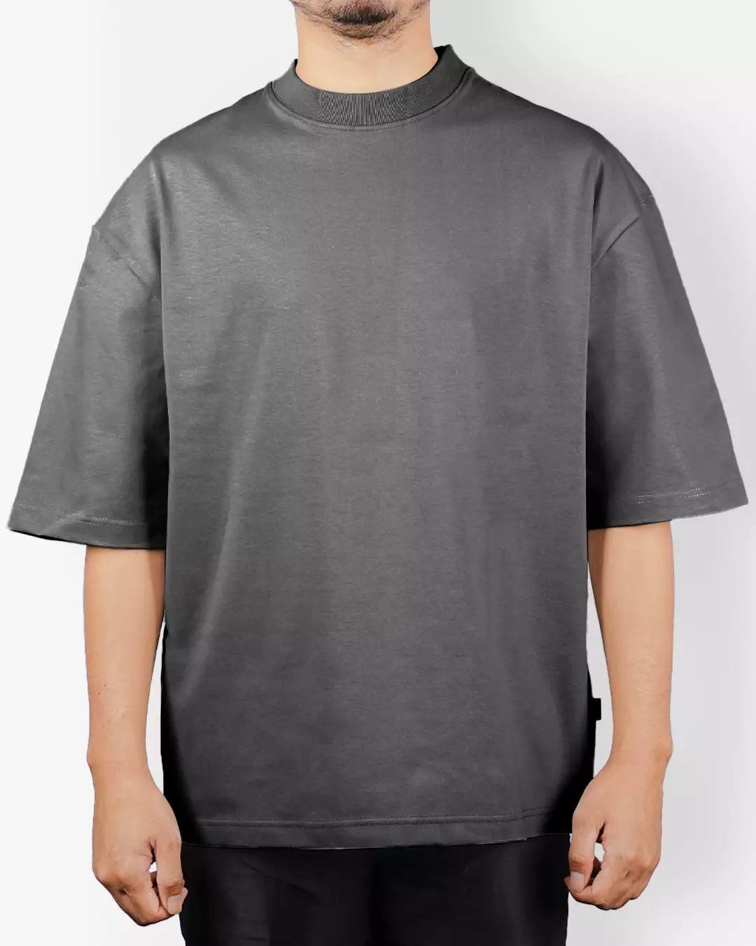 Gloaming Tshirt Oversized Cotton Australia Coolbreeze 16s Dark Grey