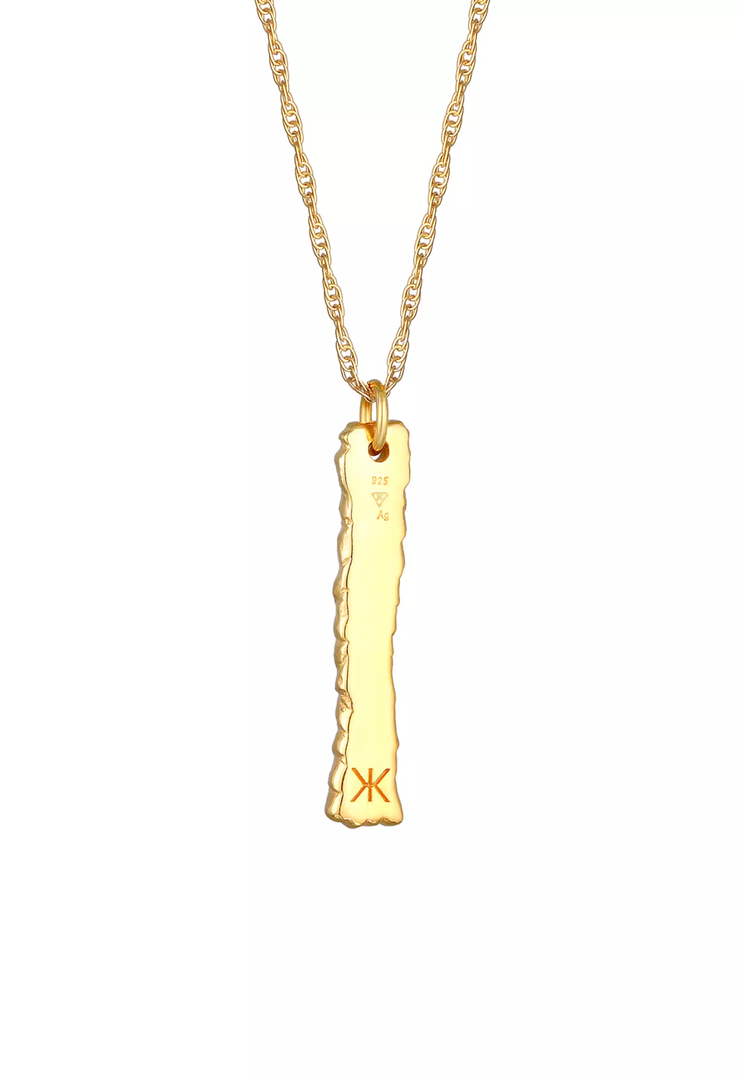Necklace Men Peace Rod Pendant Peace gold plated