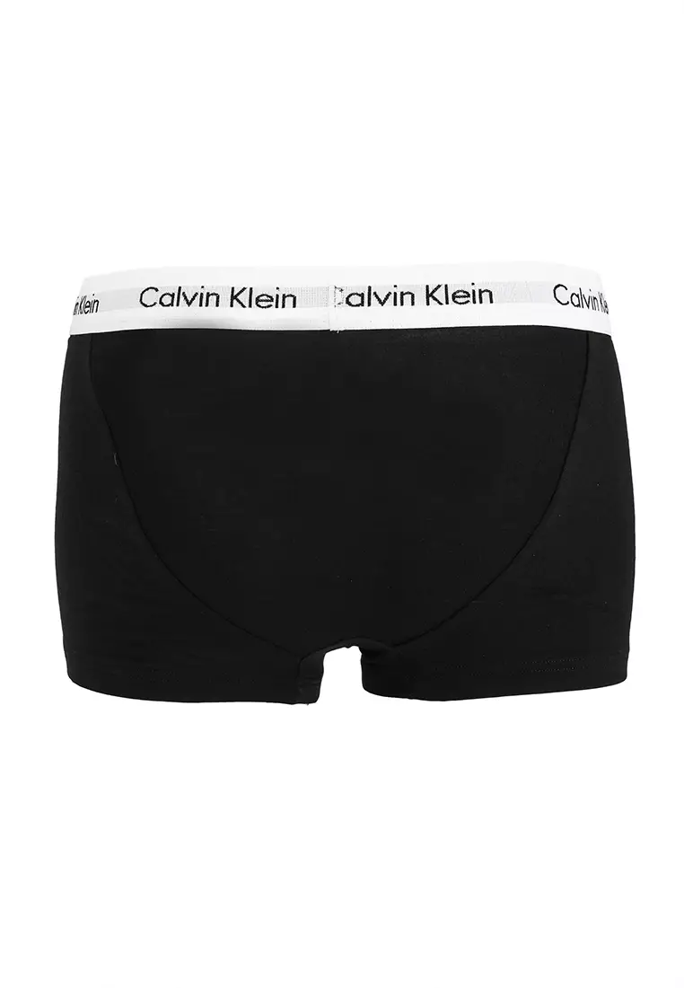 Cotton Stretch 3 Pack Low Rise Trunks - Calvin Klein Underwear