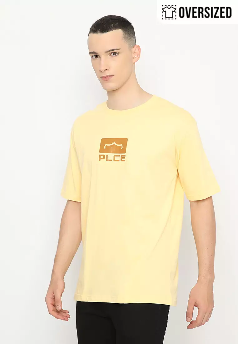 POLICE T-Shirt Cotton Combed Oversized Pria 2079180201
