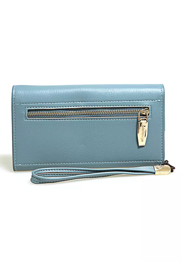 Clutch Wallet Dompet Wanita Model Panjang Handphone Slot Material Leather ORIGINAL