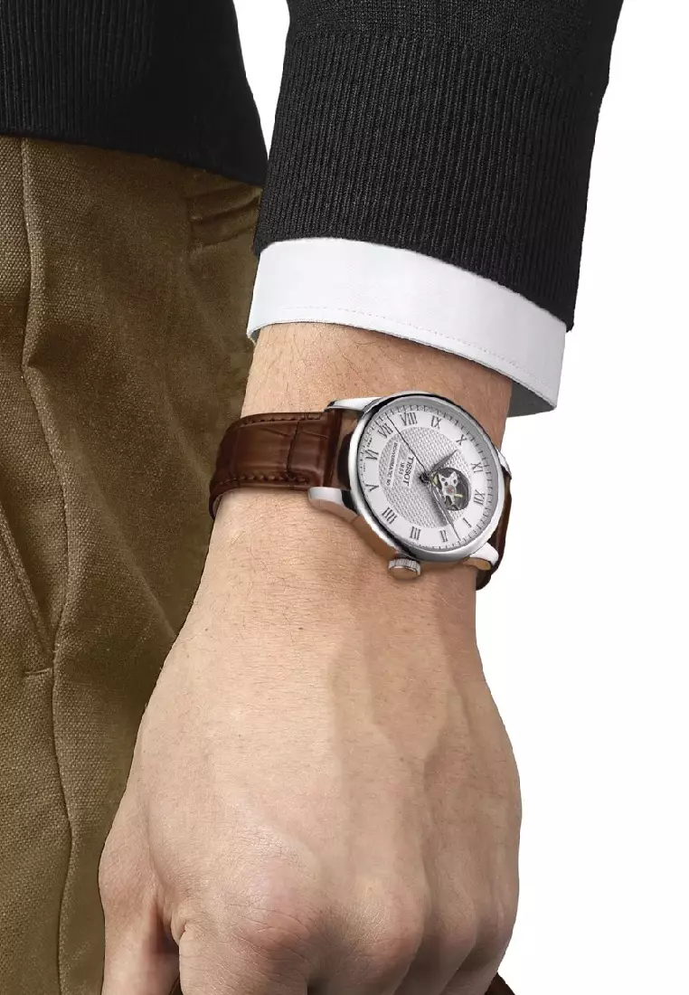 Tissot Le Locle Powermatic 80 Open Heart Men's Watch - T0064071603301