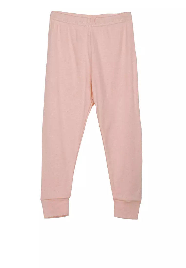 Move Two-Piece Long Sleeves Pajama Set For Girls