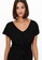 JACQUELINE DE YONG black Dalila Frosty Drawstring Dress FAD92AA405288FGS_3