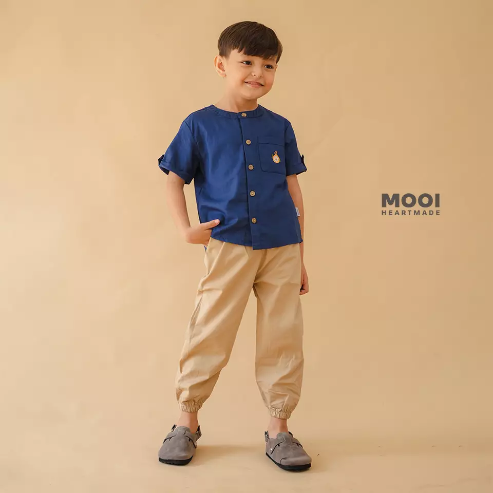 Mooi Celana Jogger Anak Jogger Chinos - Khaki
