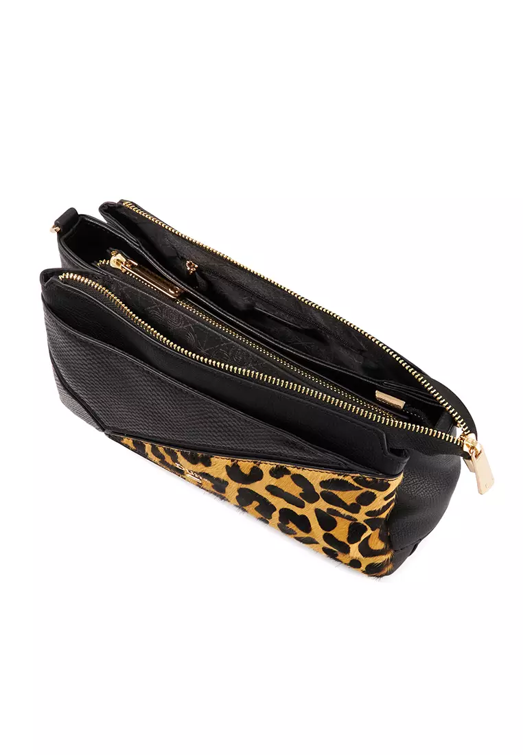 Buy Dune London Daylanas Cutwork Chain-Trimmed Crossbody Bag