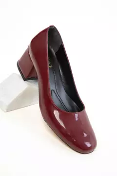 Burgundy Patent Leather