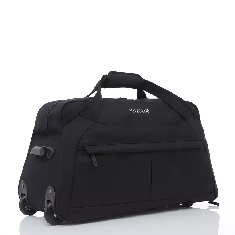 Navy Club Fargo Travel Bag Trolley - Duffle Bag Tas Pria Wanita - Tas Pakaian Multi Fungsi Dengan Trolley