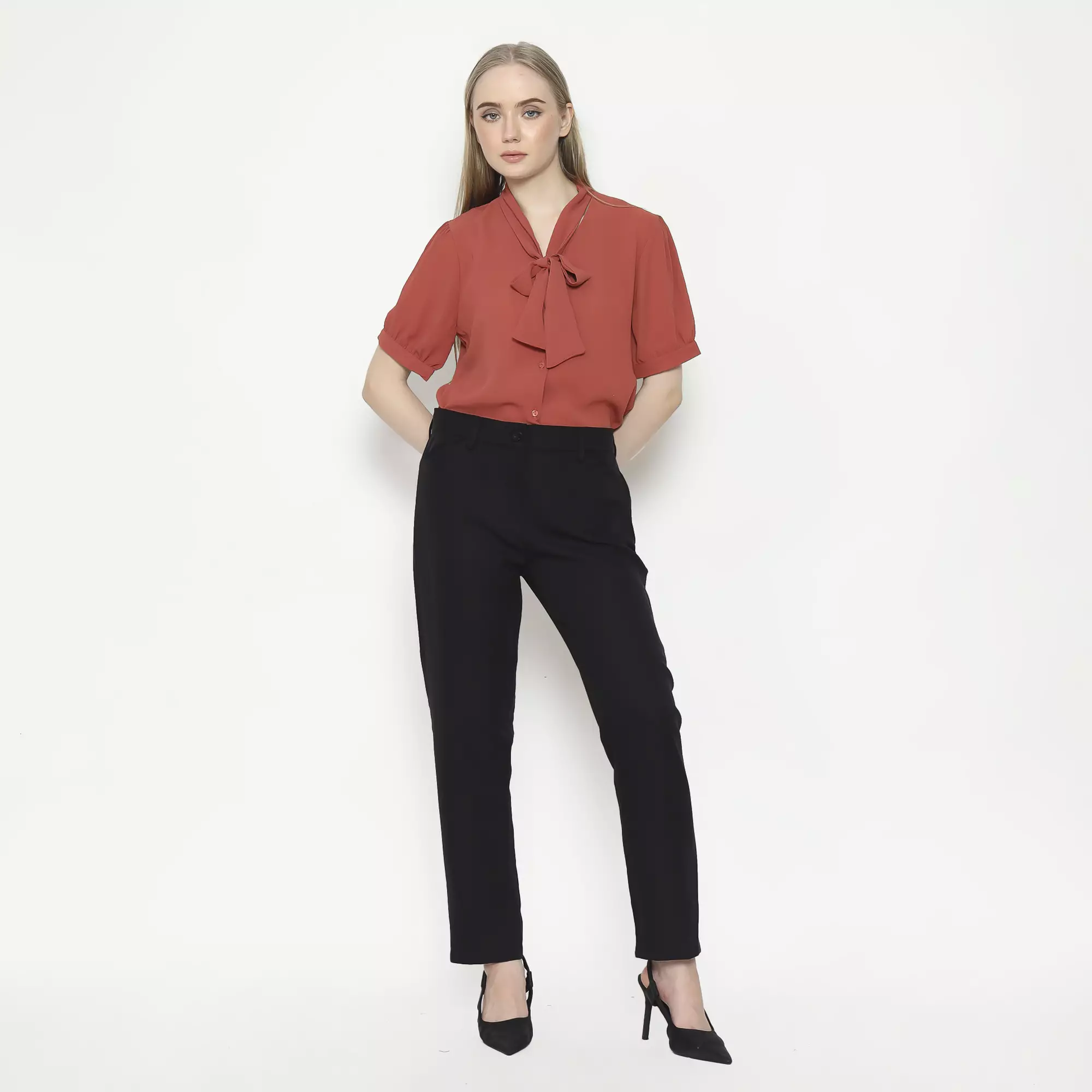 Urban Exchange Anna Blouse Terracota