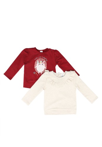 Jual Lc Waikiki 2 Pack Baby Girl S T Shirt Original Zalora Indonesia
