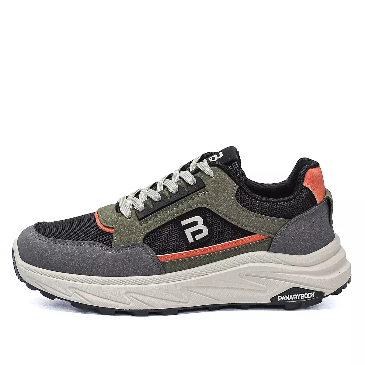 Sepatu Sekolah Simple Pria Sneakers Kasual Cowok QN2108