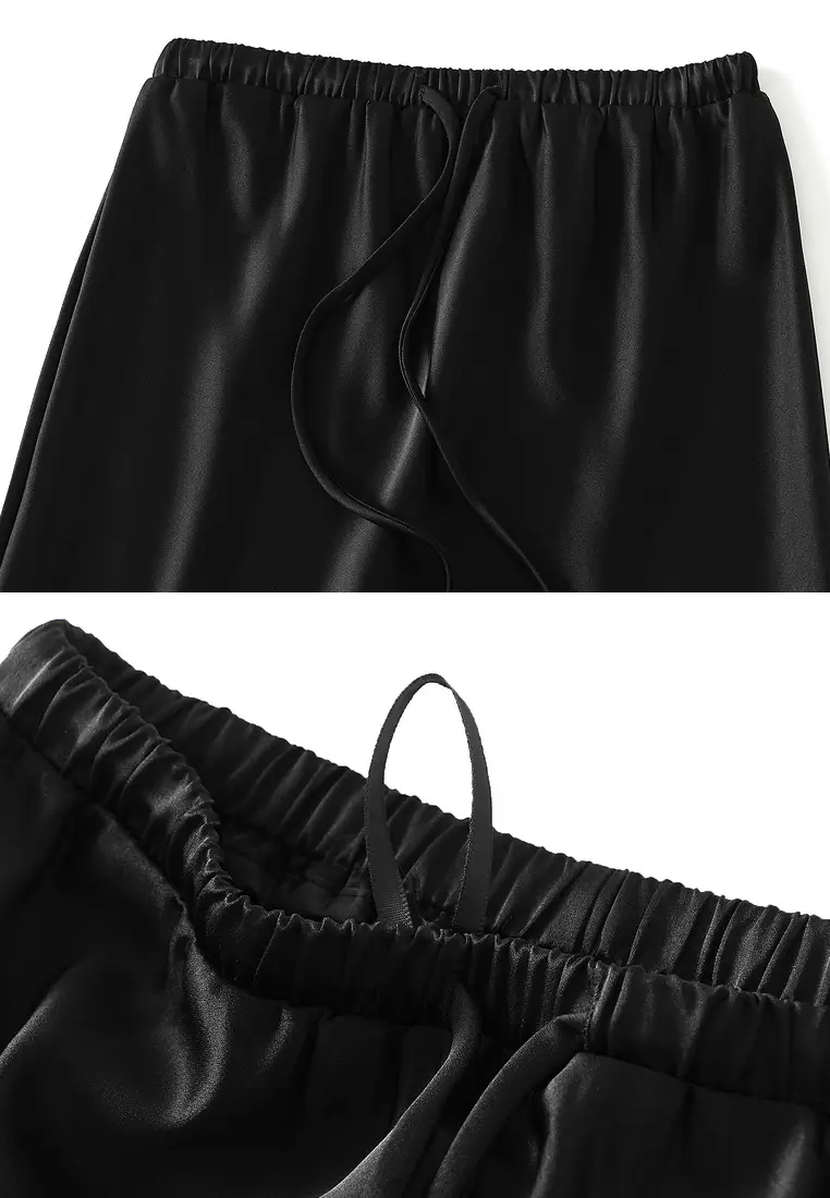 Elastic Drawstring Waist Fishtail Skirt‌ AF9819