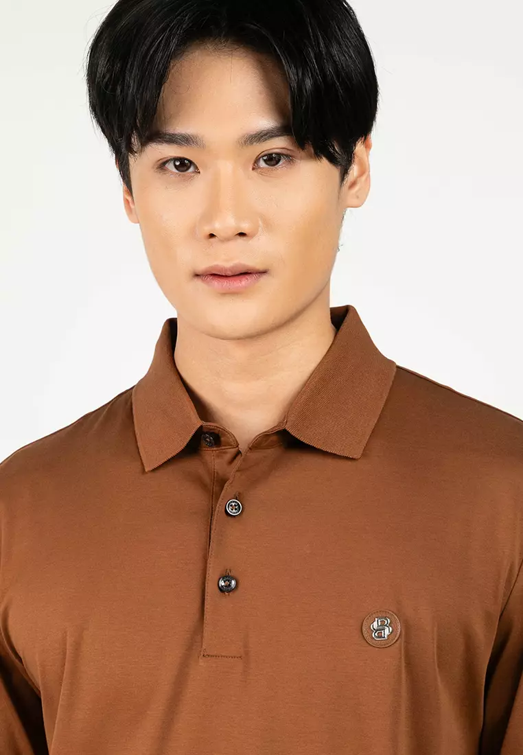 Double Monogram Mercerized Cotton Polo Shirt - BOSS Business