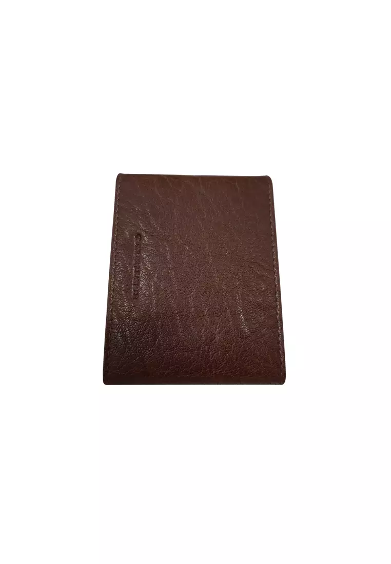 Oxhide Leather 24 Cards Holder-J0022-BRN