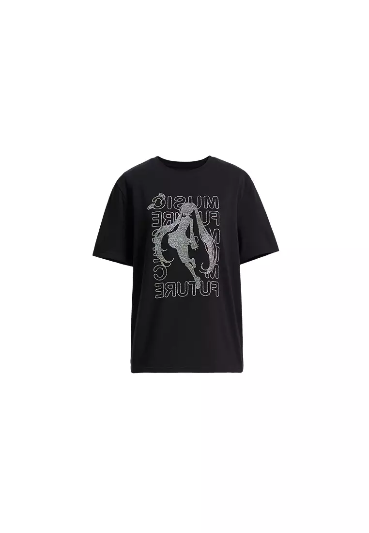 Buy Hopeshow Oversized T-Shirt with Graphic Design 2025 Online