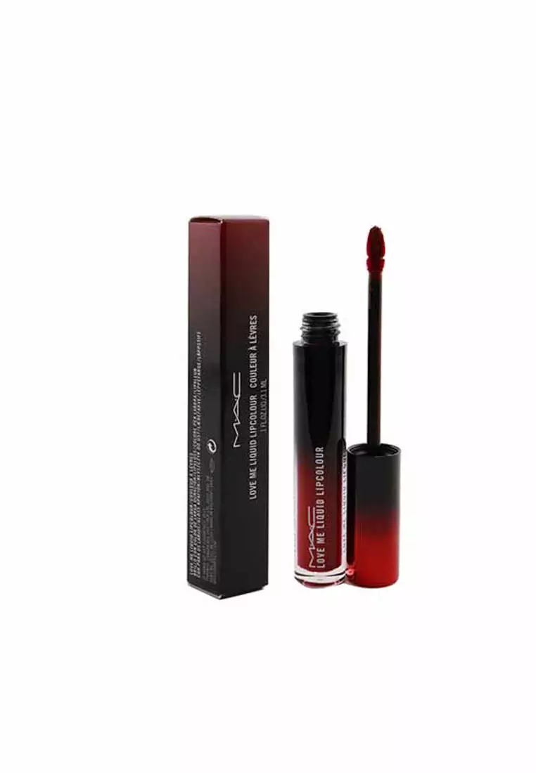 MAC - Love Me Liquid Lipcolour - # 495 Adore Me (Midtone Blue Red) 3.1ml/0.1oz