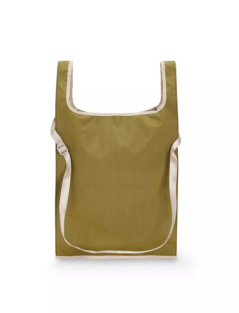 LOJEL Niru 3-Way Tote Bag – Olive/Green