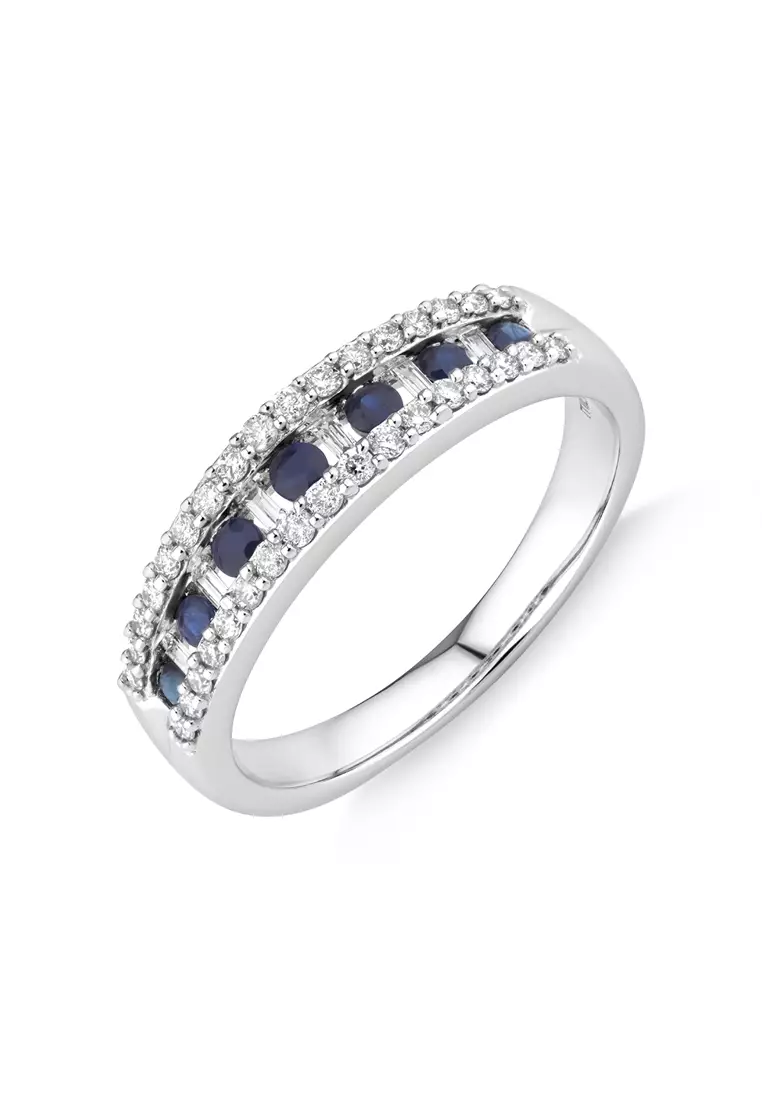 White gold cheap everyday rings