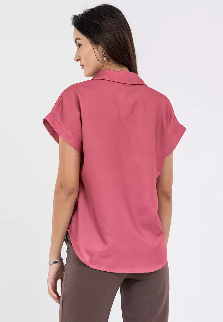 DUVAL Printed Collared Filipiniana Shirt