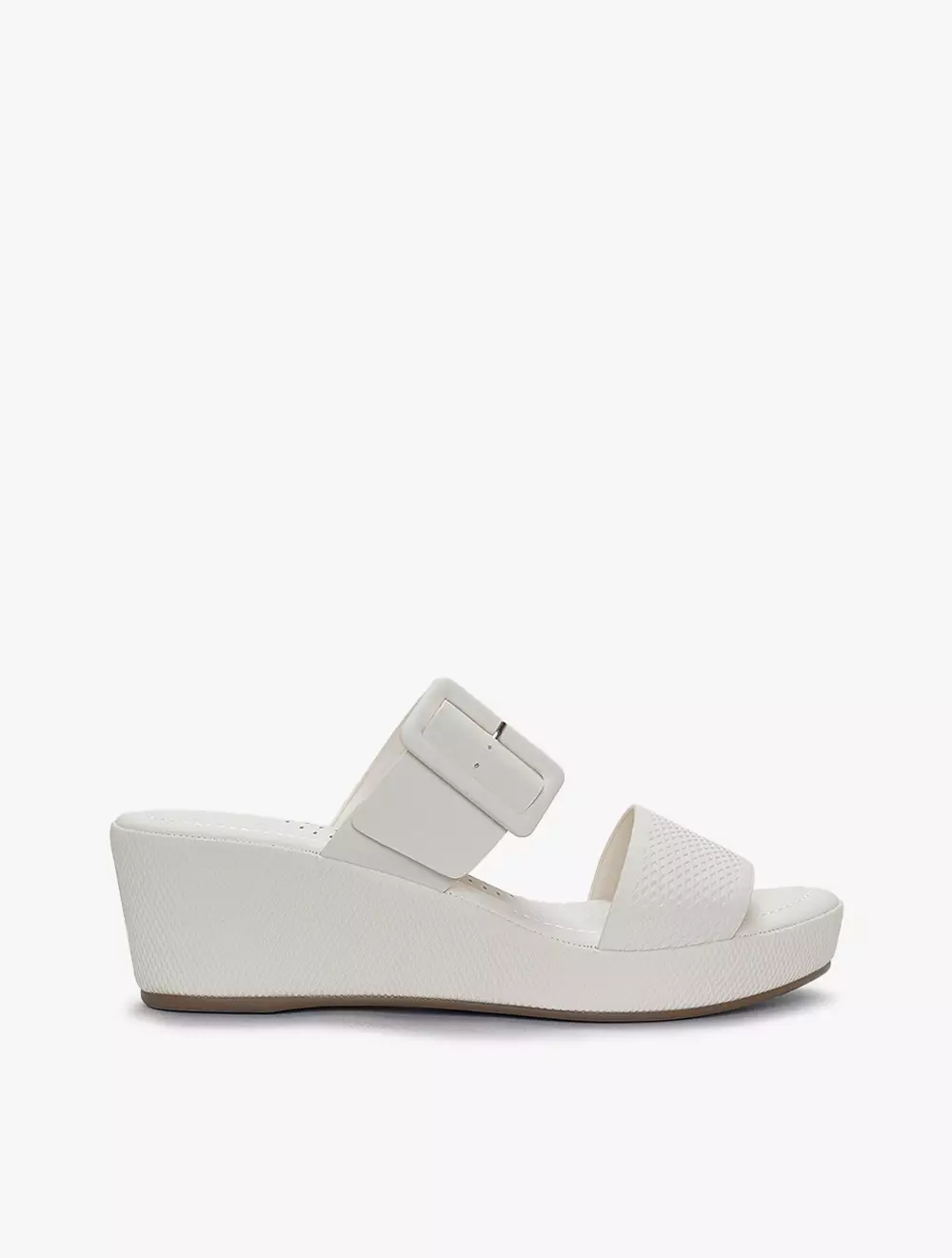 White wedges payless top