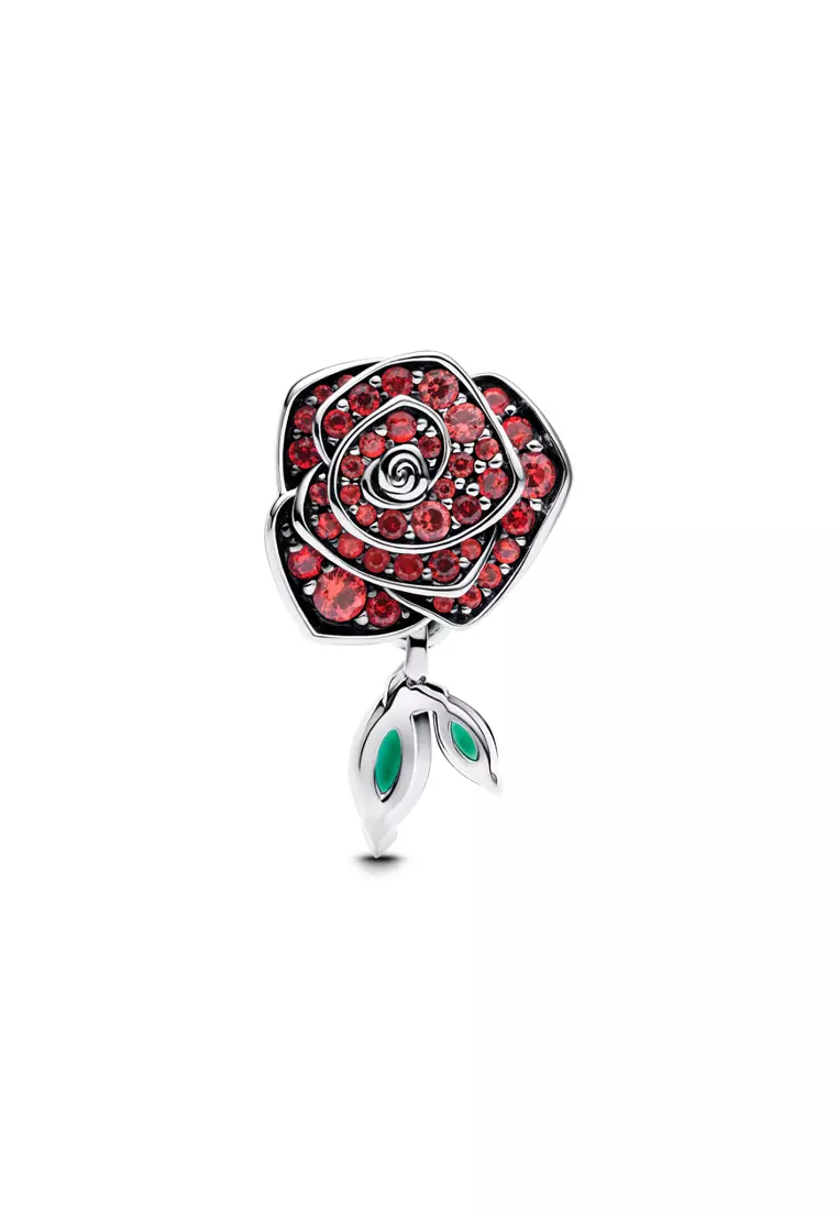 Pandora Sparkling Rose in Bloom Charm