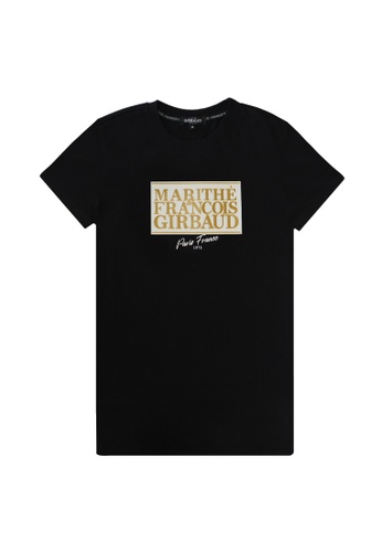 Marithe + Francois Girbaud black Millie Shirt DD1F0AABB75213GS_1