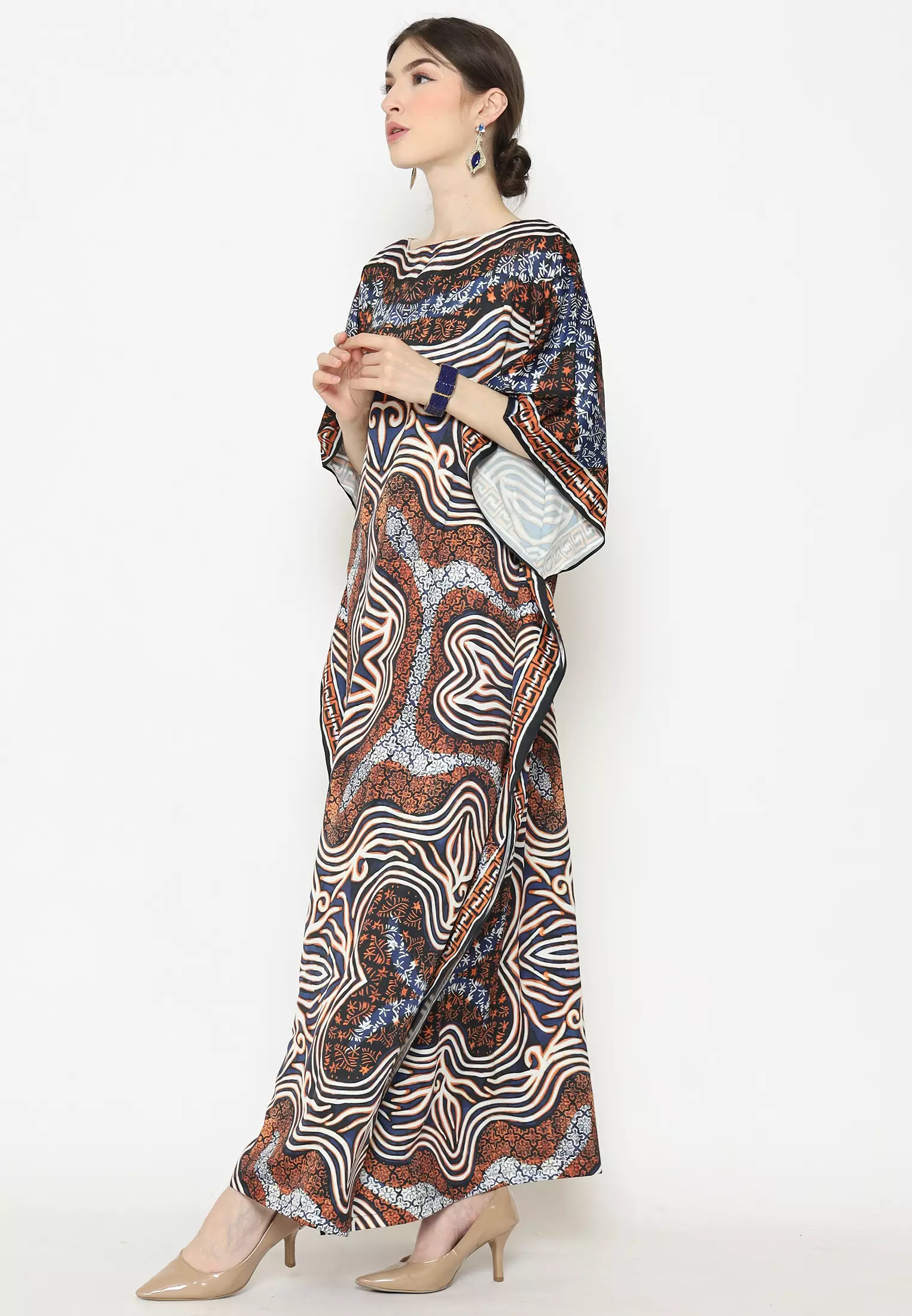 Jual Kanzi by liza yahya Kanzi Exclusive Short Sleeve Batik Kaftan