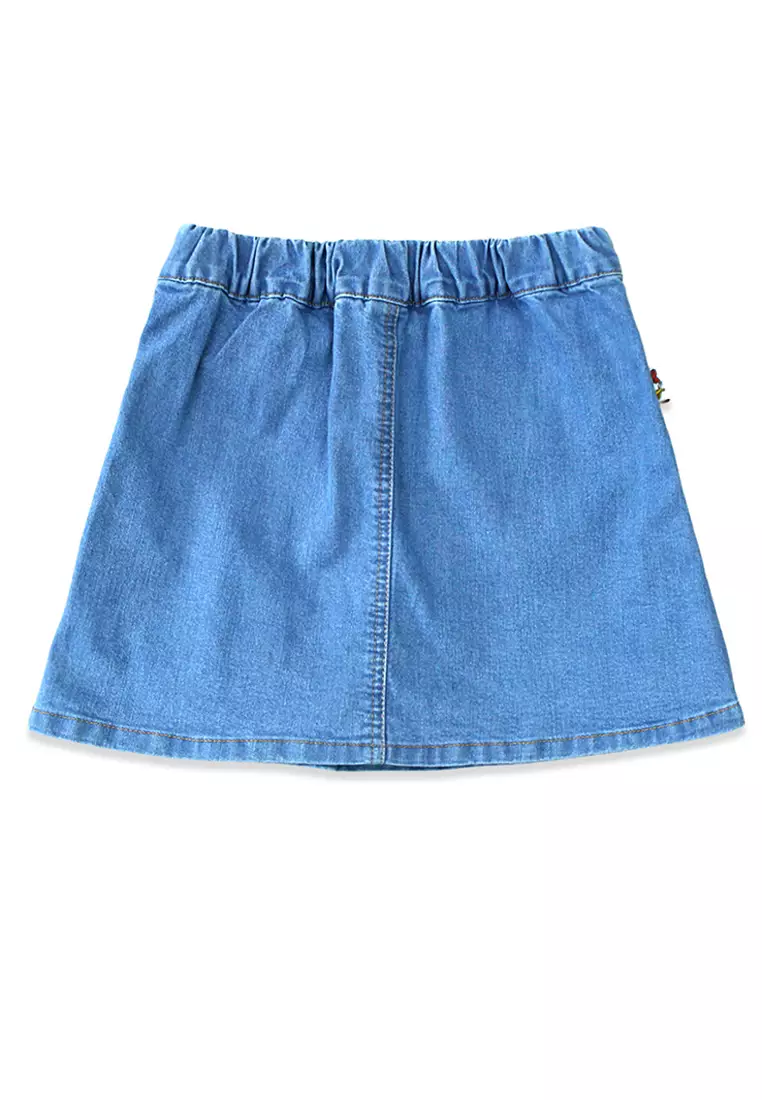 Denim Mini Skirt Blue Denim Stretchy Skirt Jual Rodeo Junior Mini