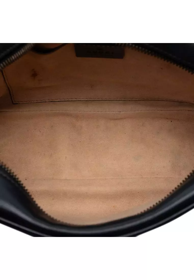 Pre-Loved Gucci Small Gg Marmont Matelasse Calfskin Crossbody