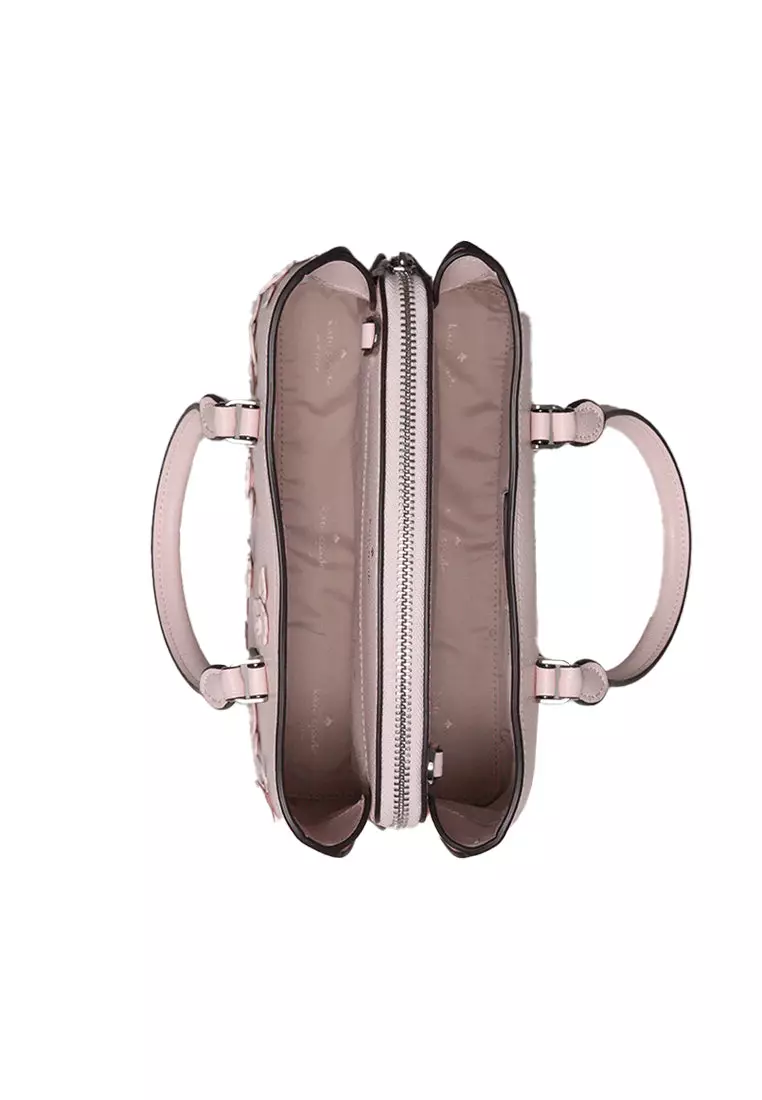 Kate Spade Thompson Street Small Satchel Bag In Powdered Sugar KO150