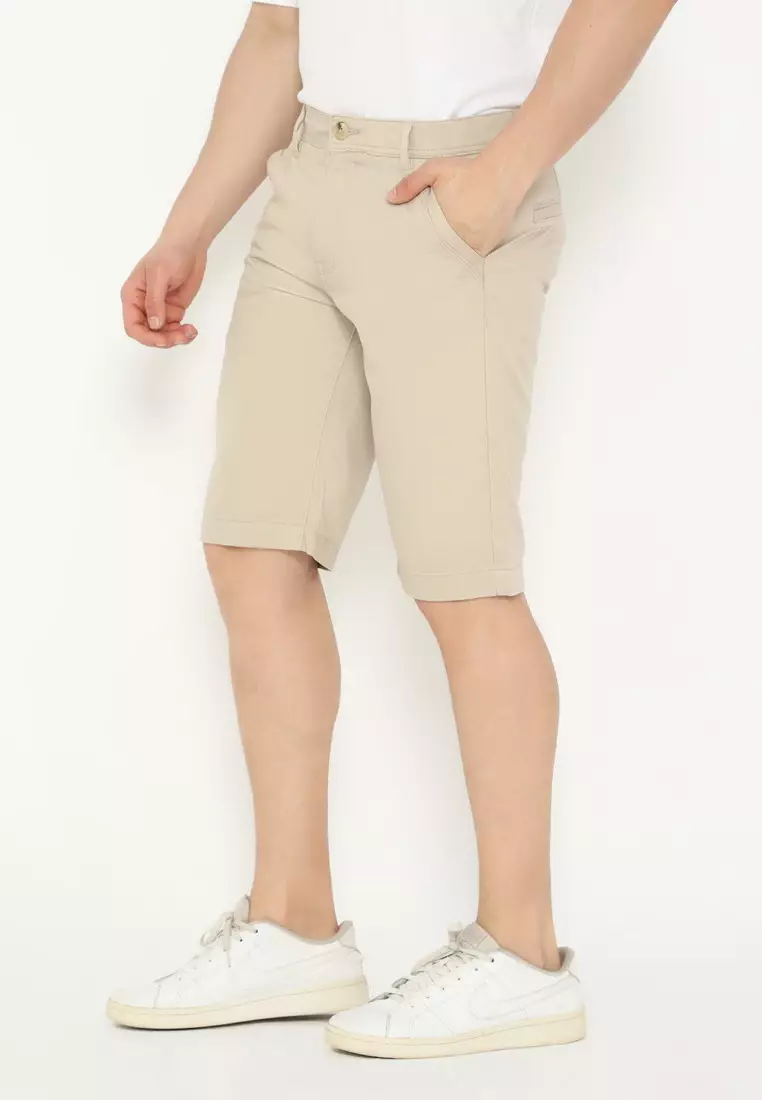 RBJ Celana Chino Pendek Cotton Premium Regular Fit Pria