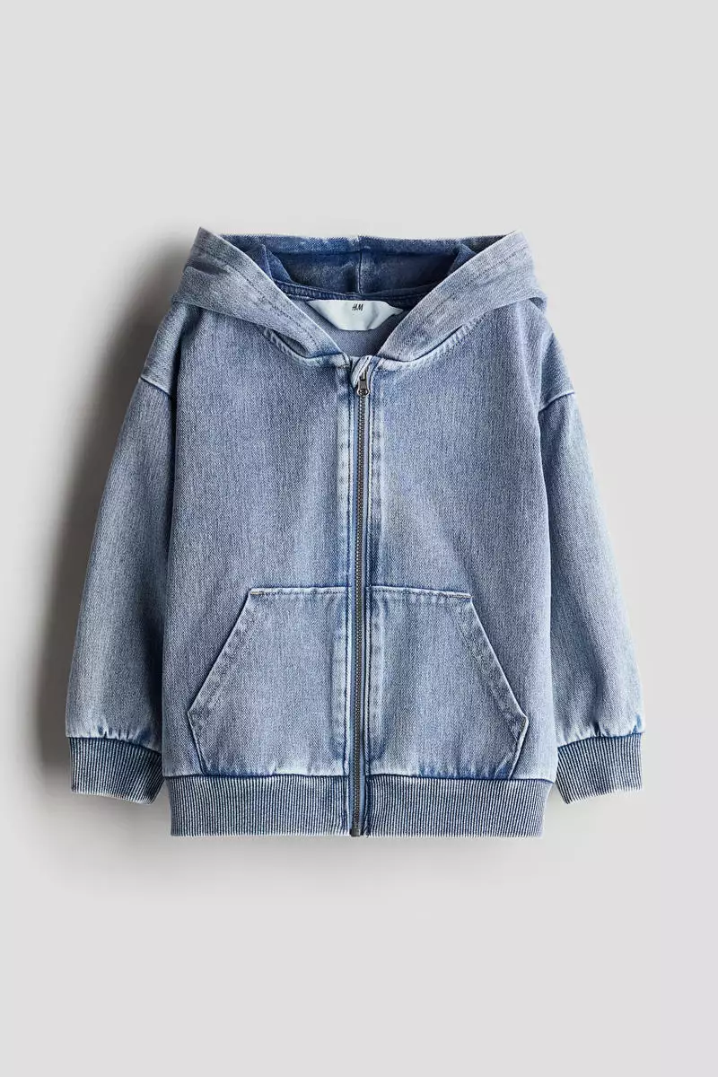 H&m hooded shirt cheap