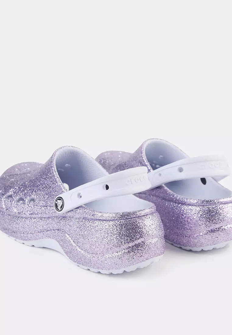 Baya Platform Glitter Clog