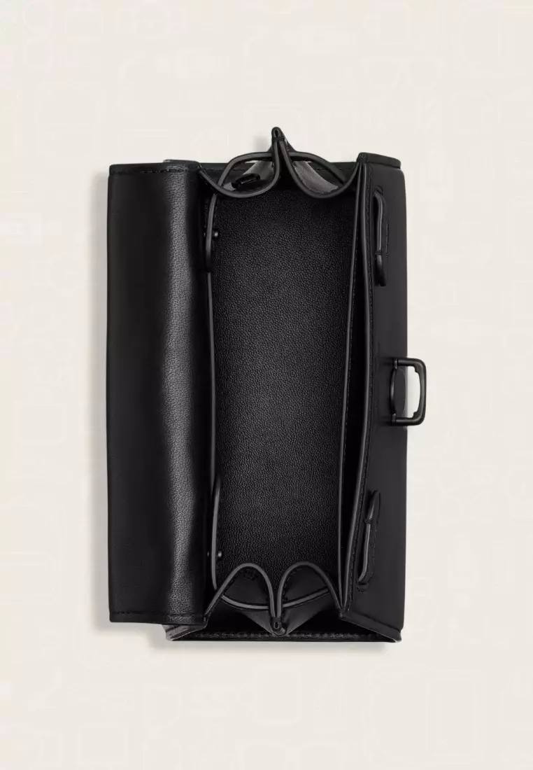 Coach Sammy 21 Top Handle Bag Black