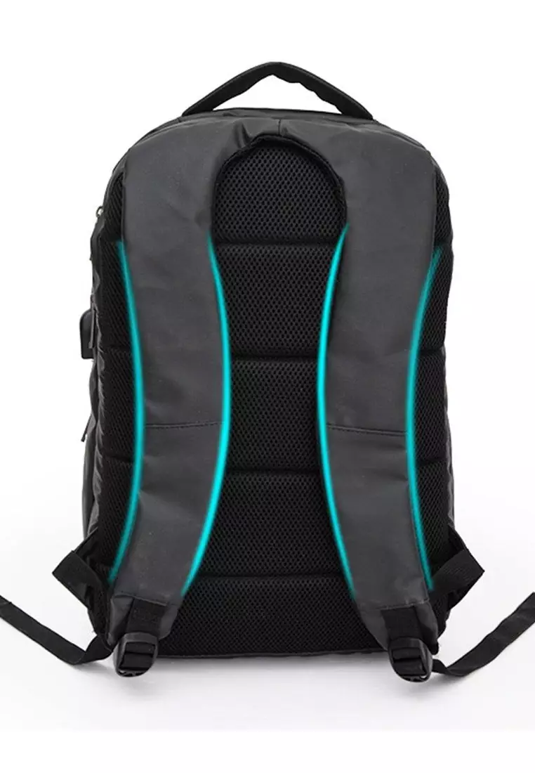 DTBG D8063W Travel Backpack Laptop Bag With USB Port – Gray