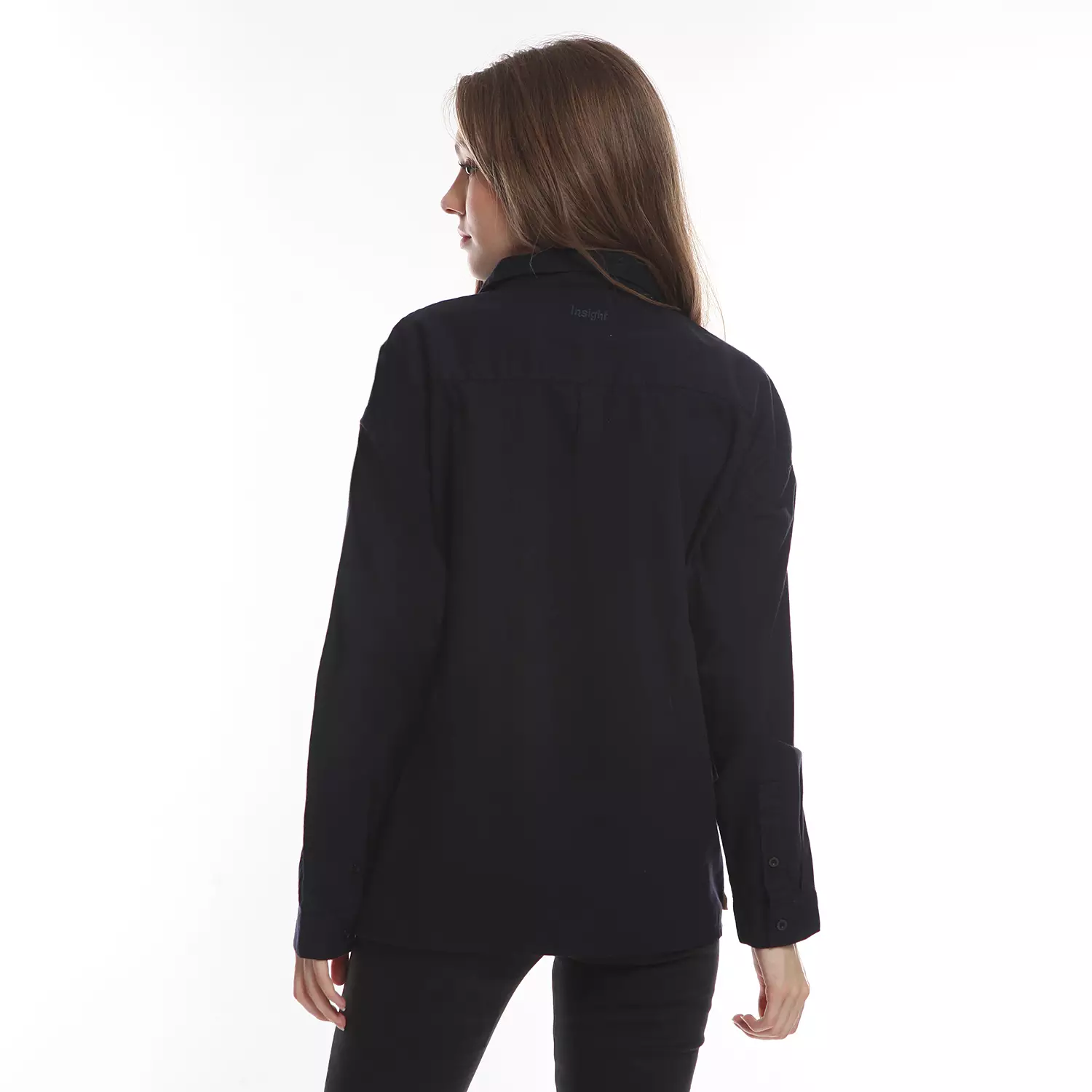 Insight Kemeja lengan panjang Wanita Navy B Into Darkness Shirt Planet Surf