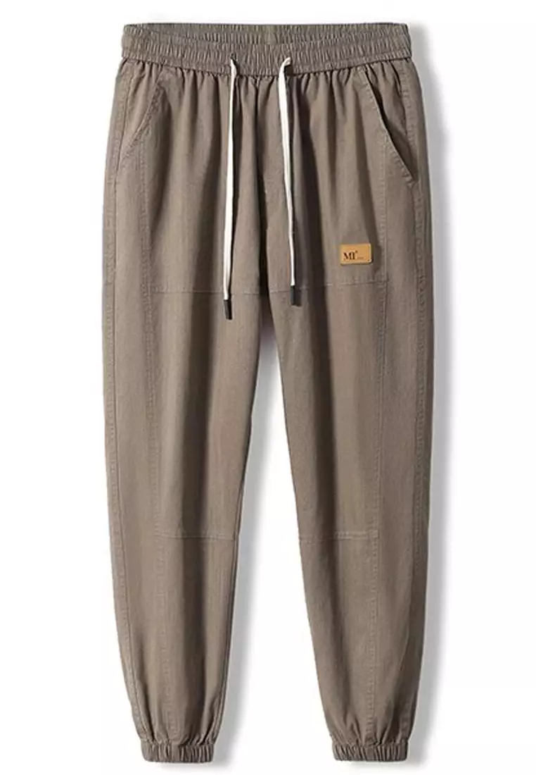 Drawstring Casual Jogger Pants