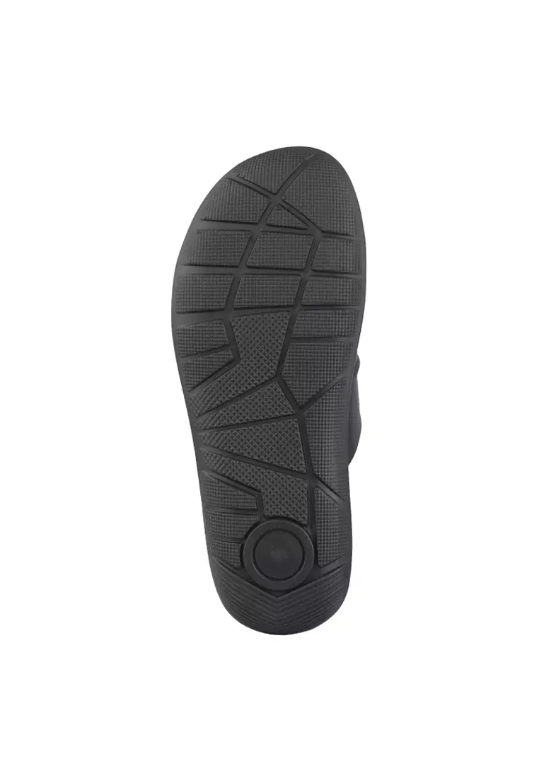 Sandal Kulit Pria Gino Mariani Issa Black